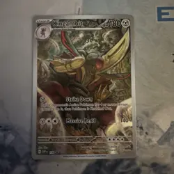 Pokemon Kingambit TCG SVP 130 Black Star Promo Card Shrouded Fable - Image 1