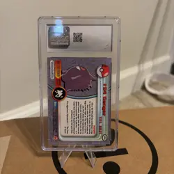 2000 Topps Pokemon #94 Gengar Rainbow Foil Series 2 CGC 7.5 *RARE GRAIL* - Image 2