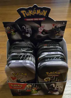 Empty Pokemon Mini Tins (Lot Of 64) With Art - Image 4
