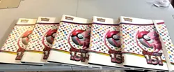 Pokemon Scarlet & Violet 151 Official Collector Binders (Lot of 5 -Empty) - Image 1