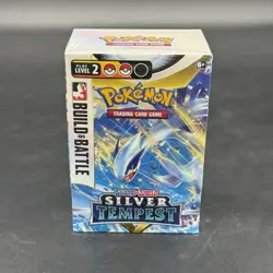 Pokemon TCG Sword and Shield Silver Tempest Build and Battle Box 820650851056 - Image 1