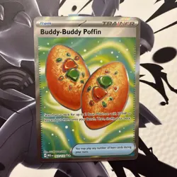 🔥Buddy-Buddy Puffin 167/132 Mega Evolution Full Art Trainer Pokemon TCG NM+🔥 - Image 1