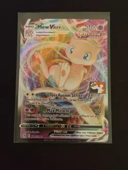 Pokemon Prize Pack Series 2 114/264 Full Art Mew Vmax - Image 1