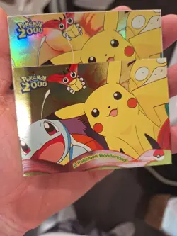 A Pokemon Wonderland! #3 Pokemon Topps The Movie 2000 NON Holo NM Blue Logo - Image 1