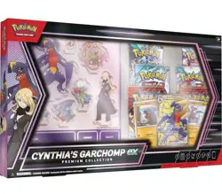 Pokemon TCG Cynthia's Garchomp ex Premium Collection Box Sealed New - Image 1