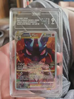 Pokemon TCG Lucario VSTAR SWSH291 SWSH: Sword & Shield Promo! TAG 9! - Image 1