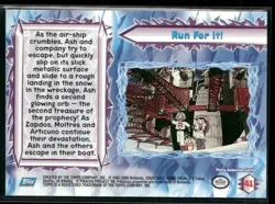 Run For It! #41 - Pokemon Topps The Movie 2000 - Blue Logo - Non-Holo NM - Image 2