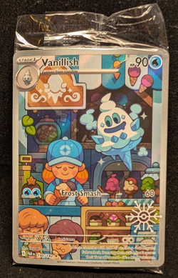 Vanillish 190/182 - Holiday Calendar Stamped Holo (Sealed) NM Pokemon TCG - Image 1