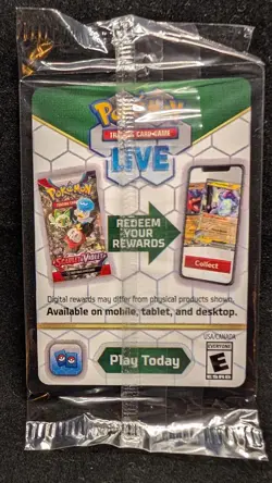 Glaceon ex 026/131 - Holiday Calendar (Sealed) Stamped Holo NM Pokemon TCG - Image 2