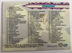 Checklist Lugia - Pokemon Topps The Movie 2000 - Blue Logo - Non-Holo NM - Image 2
