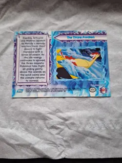 The Titans Awaken #63 - Pokemon Topps Movie 2000 - Blue Logo - Non-Holo NM - Image 2