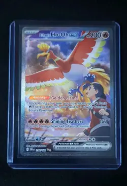 Pokemon Ethan's Ho-Oh EX SIR 230/182 Destined Rivals Mint/NM PACK FRESH - Image 3