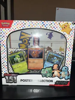 Pokemon TCG Scarlet & Violet - 151 Poster Collection Box - New Sealed - Image 1