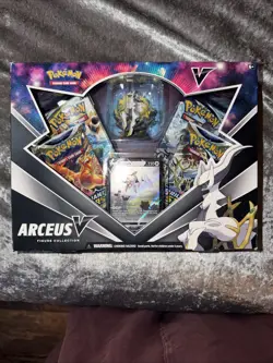 Pokemon TCG Arceus V Figure Box - 4 Pack 820650850165 - Image 1