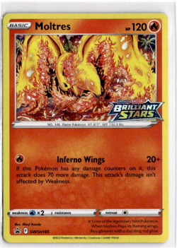 Moltres #SWSH185 Pokemon Promo - Image 1