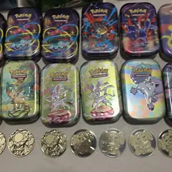 Pokemon Empty Collector Tins lot NO PACKS - Image 5