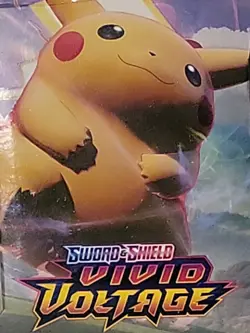 Pokemon Pikachu Sleeved Booster Pack 2020 Sword & Shield Vivid Voltage Pokemon 820650807503 - Image 2