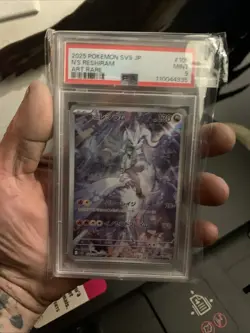 Pokemon TCG Reshiram 109/100 Battle Partners Art Rare N's Edition - Image 2