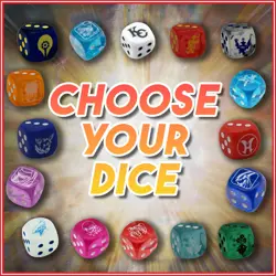 YuGiOh: CHOOSE YOUR DICE | DARK MAGICIAN KAIBA CORP BLUE EYES SYNCHRON KONAMI - Image 1