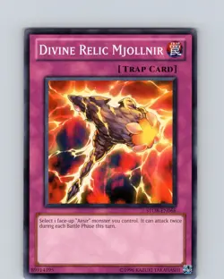 Yu-Gi-Oh TCG Divine Relic Mjollnir STOR-EN066 Unlimited Regular Common Card NM - Image 1