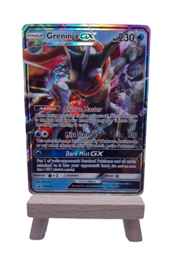 GRENINJA GX SM197 BLACK STAR PROMO HOLO STANDARD SIZE POKEMON CARD - Image 1