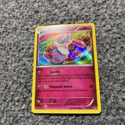 Diancie Holo Rare XY Phantom Forces 71/119 NM Pokemon Card TCG - Image 2