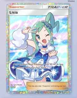 Lisia TCG Pocket Full Art Card Mega Rising Mega Alteria Pokemon Card ⭐⭐ - Image 1
