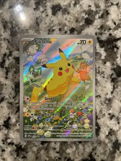 Pokemon Pikachu TCG SVP088 Black Star Promos Full Art Holo Card - Image 1