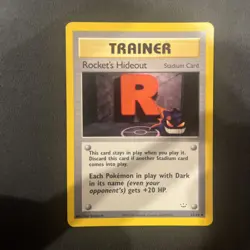 Pokemon TGC Rocket's Hideout 63/64 Neo Revelation Set 2001 WOTC Card - Image 1