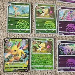 Simplified Chinese Pokemon Cards TCG Gem Pack Cards V Cards Eeveelutions - Image 5