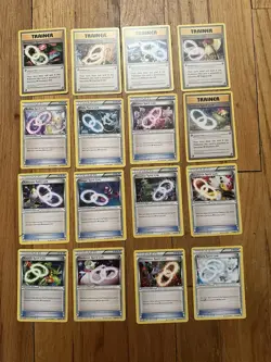 Pokemon TCG Trading Card Game Mega Evolution Spirit Link Cards Lot Of 16 - Image 1