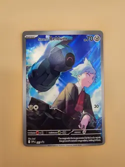 Steven's Beldum 207 Sv: Scarlet & Violet Promo Cards Holo Near Mint (NM) - Image 2