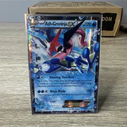 Pokemon Ash-Greninja EX XY133 XY Promo Holo Card 2016 5ban Graphics - Image 1