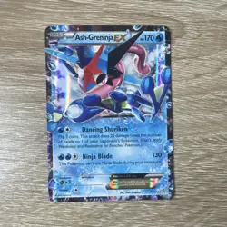 Pokemon Ash-Greninja EX XY133 XY Promo Holo Card 2016 5ban Graphics - Image 2