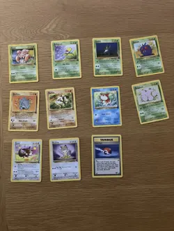 11xPokemon Vintage Jungle Bundle. 11 Jungle Pokemon Cards. NM unplayed - Image 1