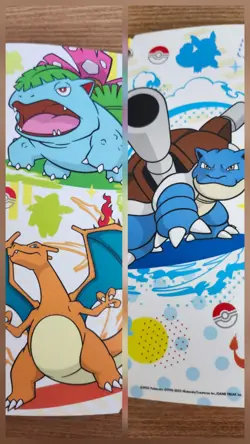 Pokemon Mini Binder 40 Mixed Pokemon Cards Includes Miscut Error - Image 1