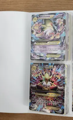 Pokemon Mini Binder 40 Mixed Pokemon Cards Includes Miscut Error - Image 2