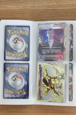 Pokemon Mini Binder 40 Mixed Pokemon Cards Includes Miscut Error - Image 3