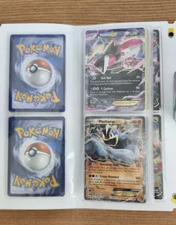 Pokemon Mini Binder 40 Mixed Pokemon Cards Includes Miscut Error - Image 4