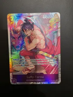One Piece Card Game PURPLE Monkey.D.Luffy #ST18-005 Luffy-Tarou English - Image 1