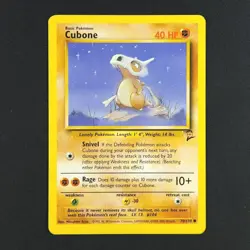 Cubone 70/130 - Base Set 2 - Pokemon Card - Image 3
