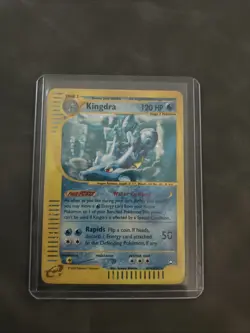 Pokemon Kingdra TCG Holo Rare Card Aquapolis H14/H32 Rare Pokemon 2002 MP - Image 1