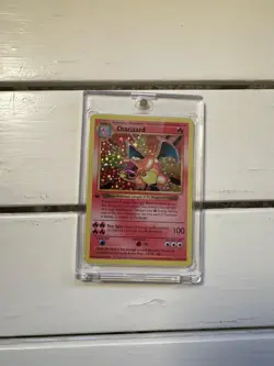 Pokemon Charizard Collection Cards with Card Brick 1996 1st Edition DIY - Image 2