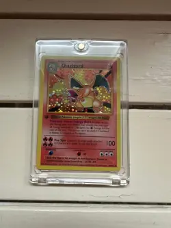 Pokemon Charizard Collection Cards with Card Brick 1996 1st Edition DIY - Image 4