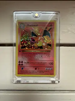 Pokemon Charizard Collection Cards with Card Brick 1996 1st Edition DIY - Image 5