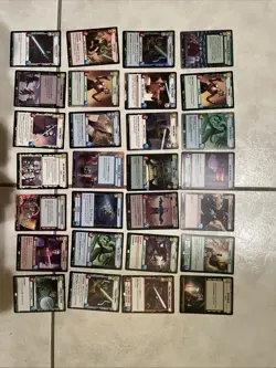 Star Wars Unlimited Card Game Lot Over 700 Cards Near Mint Lightly Played - Image 1