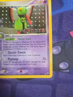 Xatu 29/107 Reverse Holo Rare ex Deoxys Pokemon Card - Image 4