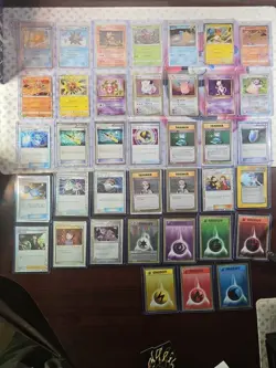Incomplete Pokemon Japanese Classic Collection 38 Cards Total All NM Toploaded - Image 1
