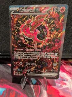 2025 Pokemon Phantasmal Flames Promo Card 024 Oricorio EX from Charizard UPC . - Image 2