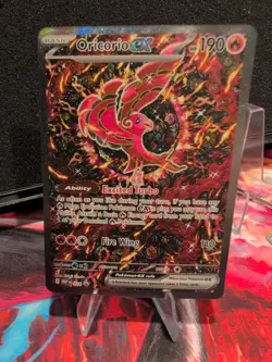 2025 Pokemon Phantasmal Flames Promo Card 024 Oricorio EX from Charizard UPC . - Image 4
